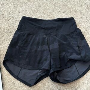 Size 2 4 inch shorts lululemon speed up